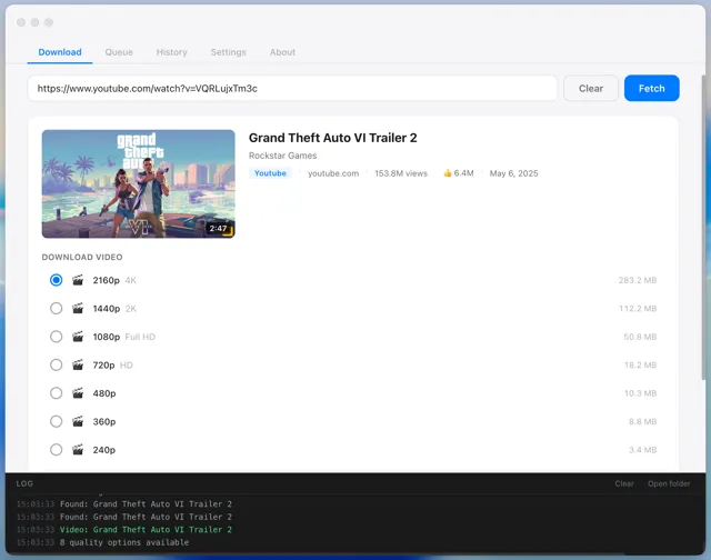 Screenshot of ArcDLP